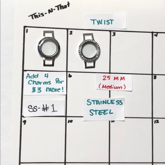 SS-#1. 20mm STAINLESS wrap bracelet living locket - Picture 2 of 8